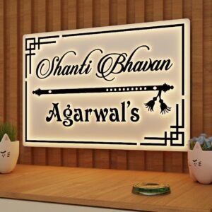 Acrylic LED Name Plate