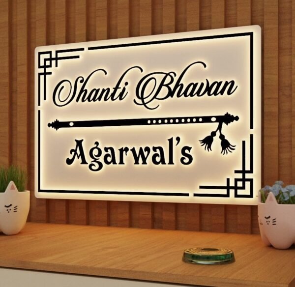 Acrylic LED Name Plate